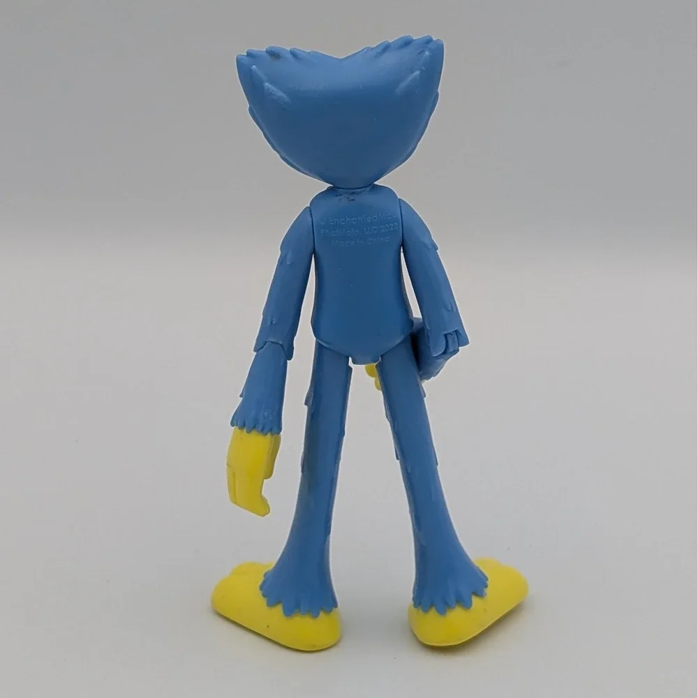 Poppy Playtime Huggy Wuggy Action Figure PhatMojo Blue Monster Toy 5 Inch Figure